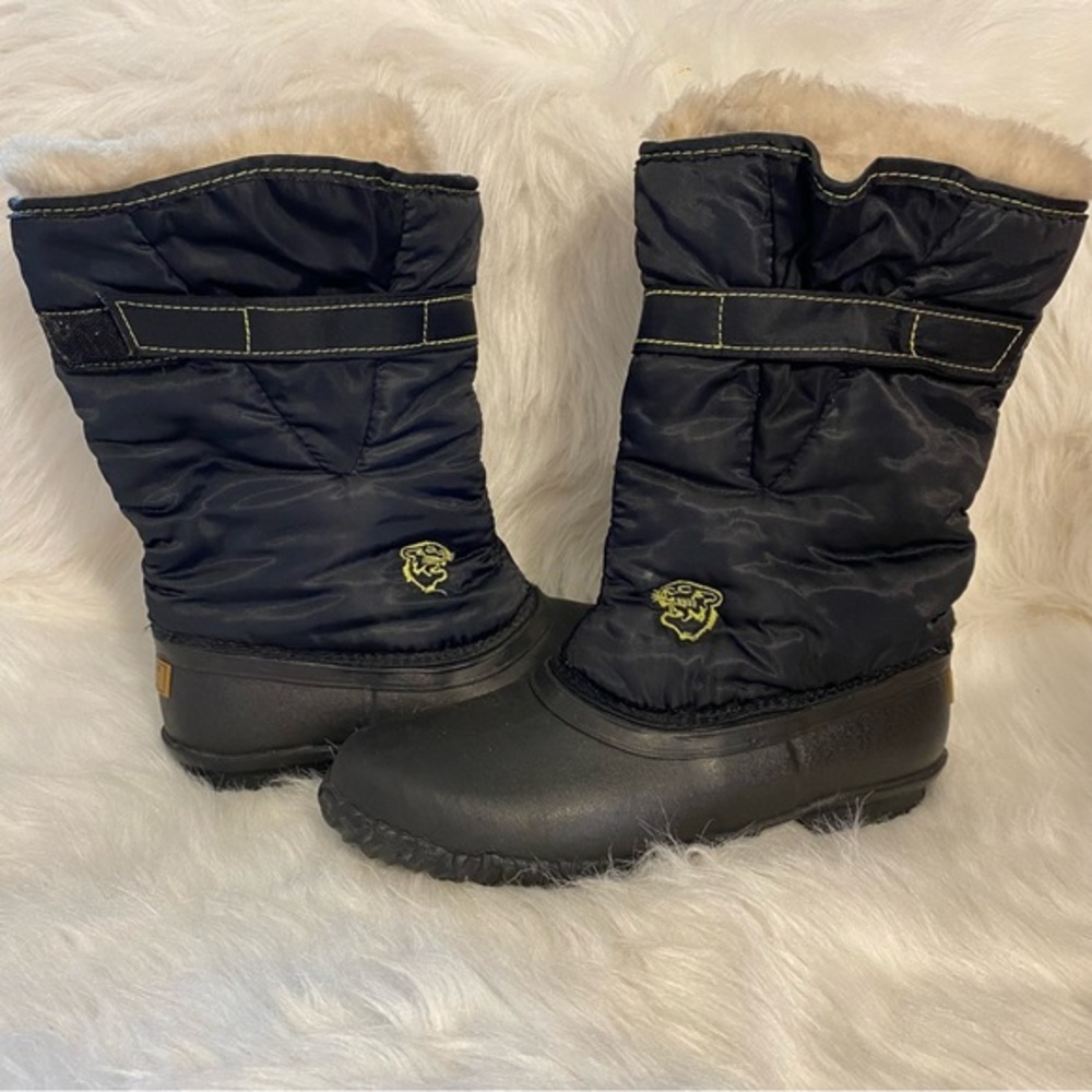 Sorel Boots Women’s Size 7 Black Pull On Warm Fur Lining Snow Winter Boot